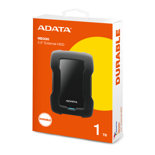 DISCO DURO EXTERNO ANTIGOLPES DE 1TB ADATA H330
